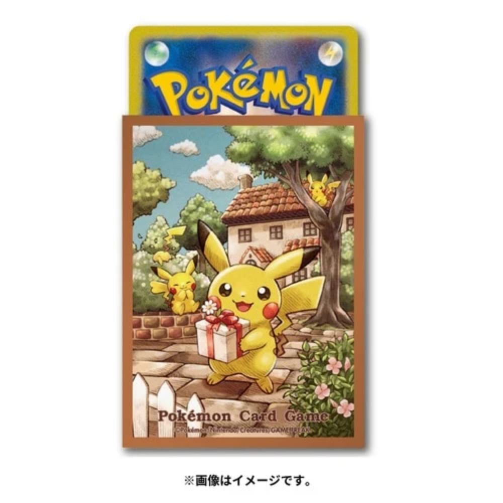 Pikachu's Gift [Pokemon Center Japan Exclusive Card Sleeves] (64-count)