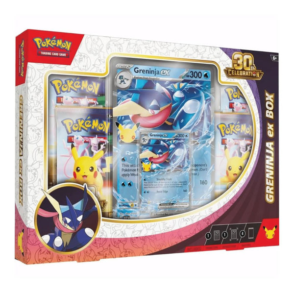 Pokemon 30th Celebration Greninja ex Box