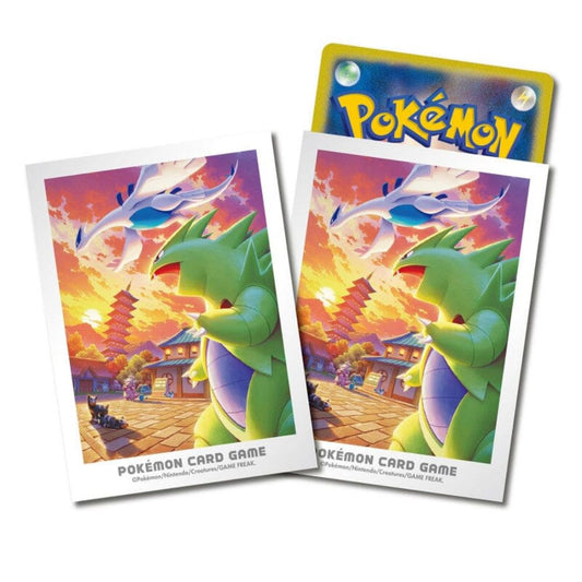 Johto's Adventure Lugia & Tyranitar Card Sleeves [Pokemon Center Japan Exclusive] (64-count)