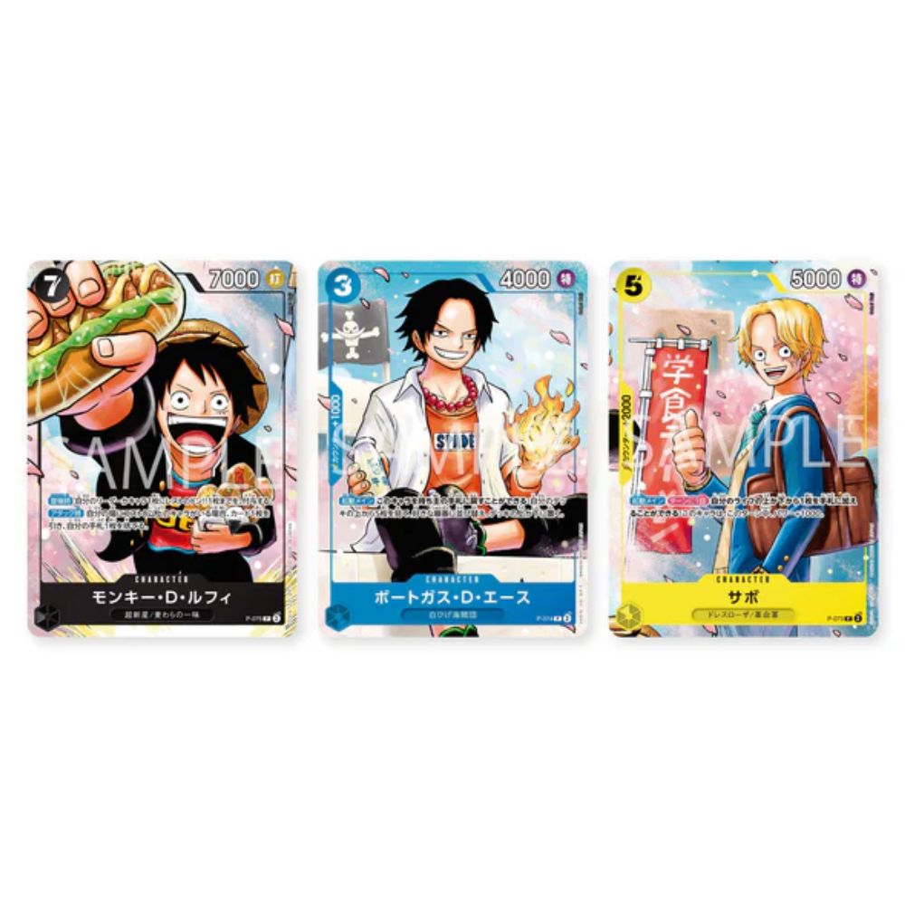 One Piece Card Game Strongest 3 Brothers Promo Pack (Japanese Exclusive)