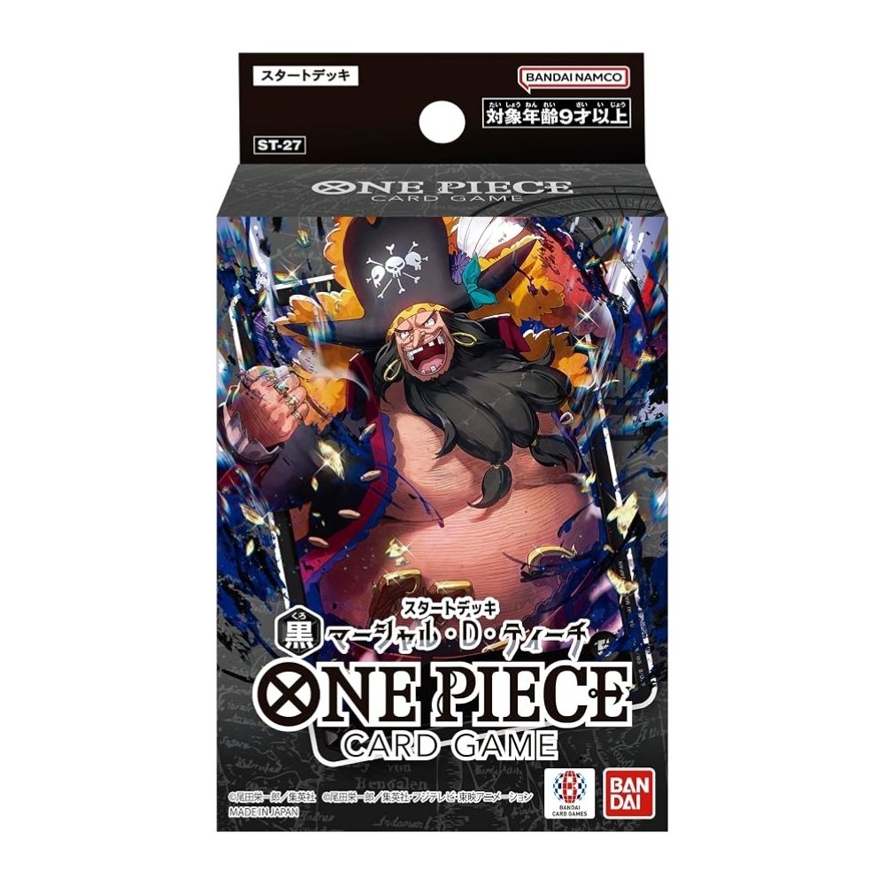One Piece Card Game: Starter Deck - ST27 Marshall.D.Teach (Japanese)