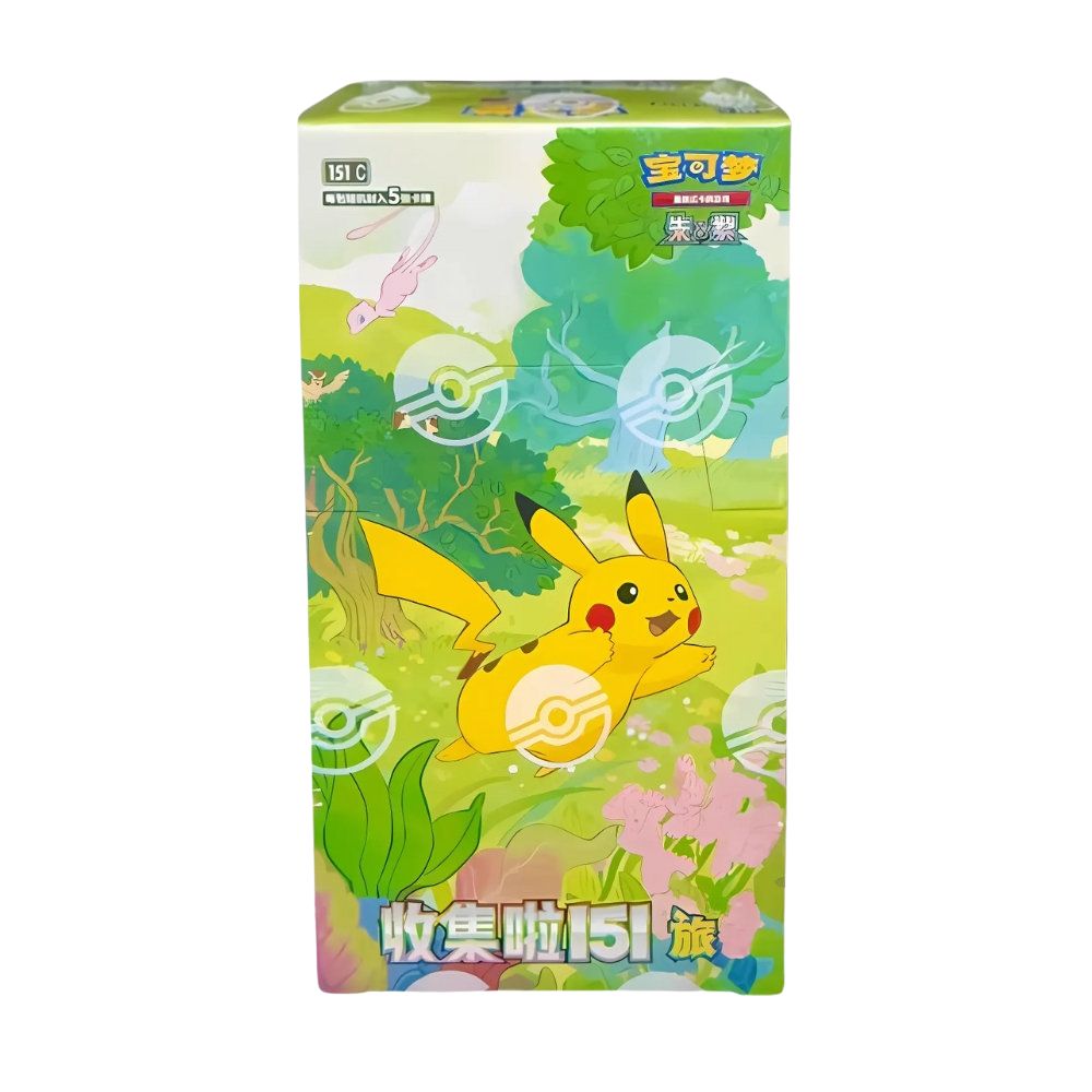 Pokemon Collect 151 Slim Booster Box (S-Chinese)