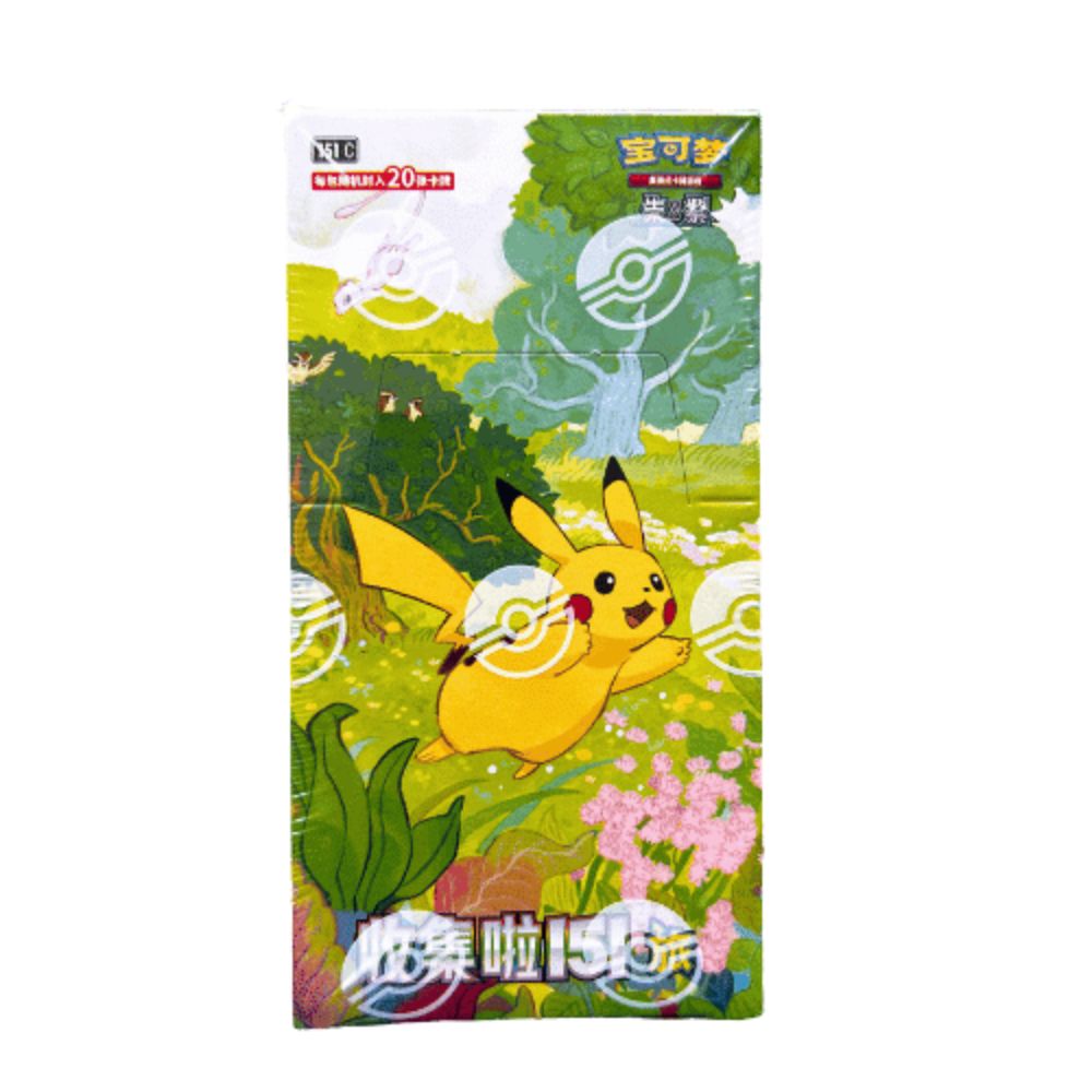 Pokemon Collect 151 Journey Jumbo Booster Box (S-Chinese) Pokemon Collect 151 Journey Jumbo Booster Box (S-Chinese)