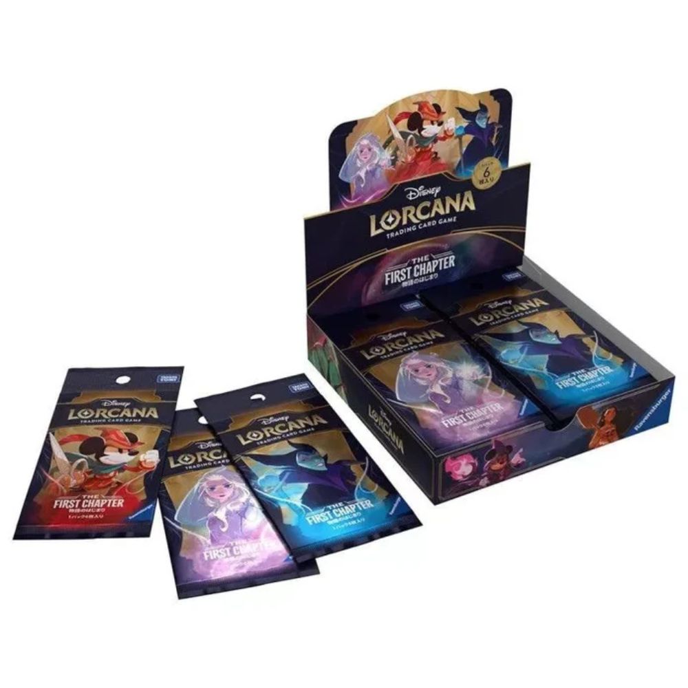 Japanese Disney Lorcana The First Chapter Sealed Case