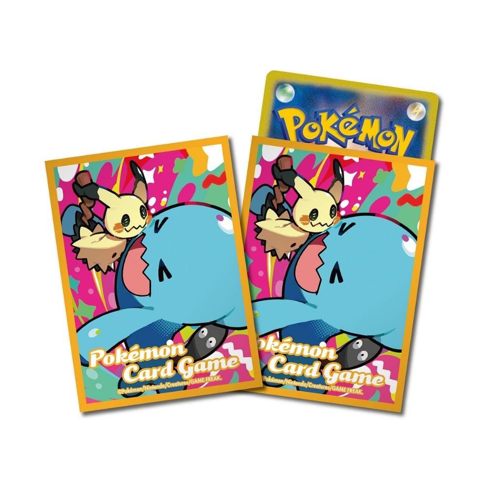 Pokemon Mimikyu & Wobbuffet (Orange) Card Sleeves Pokemon Mimikyu & Wobbuffet (Orange) Card Sleeves