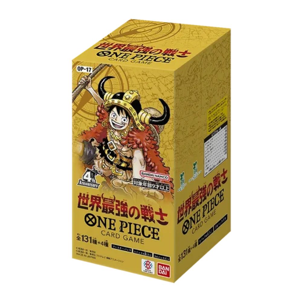 One Piece OP-17 - World's Strongest Warrior Booster Box (Japanese)